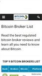 Mobile Screenshot of bitcoinbrokerslist.com